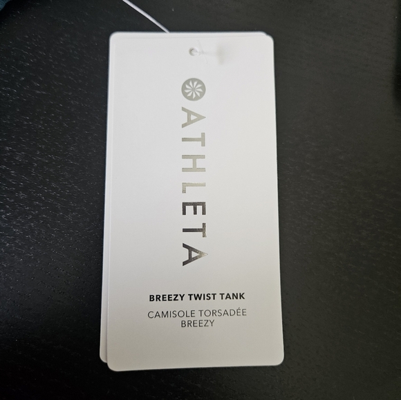 Athleta Borealis Green Breezy Twist Tank Size S - Picture 6 of 12